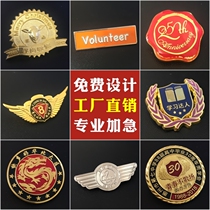 High-grade copper badges High-grade iron High-grade zinc alloy badges High-grade badges custom-made high-grade badges