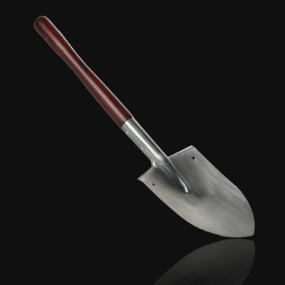 Stainless steel engineer shovel small Army shovel garden tools camping car camping shovel Beech 409S