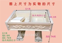  Factory direct sales laundry pool mold cement products pool prefabricated components balcony t railing mold