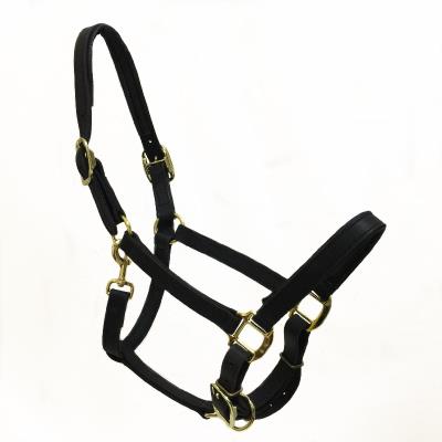 Pull Le horse Longjing Large pure water Horse reins Bridle riding supplies Training Cowhide horse head Pony horse Equestrian bridle
