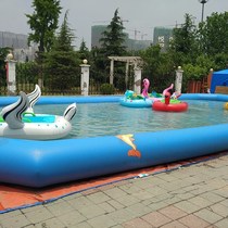 Large inflatable sand pool square park stall childrens toy pool pool fishing pond playing Sand Beach ocean ball