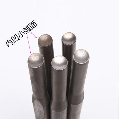 Semi-hollow rivet machine mold machine accessories stroller rivet upper mold hollow rivet machine upper punch Rod