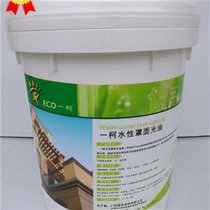 Stone paint transparent face oil waterproof water-based finish finish varnish one Ke exterior wall