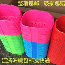 Creative strawberry bayberry basket portable plastic fruit grape basket picking basket Mulberry blueberry square blue egg box