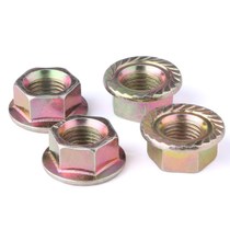 Galvanized hexagon flange nut Flower tooth nut Lock nut M3 M4 M6 M8 M10 M12 M14 M16