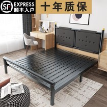 Modern style suitable furniture Nordic iron bed iron frame double 1 8 meters 1 5 modern simple Net red iron bed single 1