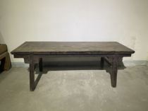 Qing Dynasty tooth knife plate rectangular low table old objects old furniture antiques collection Ming and Qing Classical