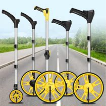 Range wheel hand push roller rangefinder meter meter meter meter car mechanical digital display outdoor Rolling ruler engineering measuring ruler