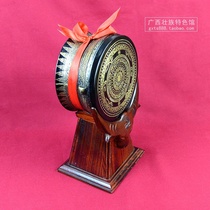 Guangxi Zhuang bronze drum intangible cultural heritage handmade drum National ornaments business gifts crafts