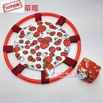 Kindergarten handmade tray childrens bounce ring hula hoop fabric throw ball sandbag outdoor toy