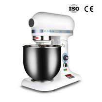 Planetary spiral mixer 7 liters fresh milk machine mixing bucket detachable head-up B7 household kitchen machine