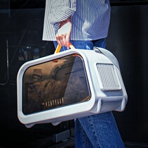 Pet Cat Bag Out Inclined Satchel Portable Dog Kitty Carrying Bag Out Of Hand Space Cabin Large Capacity Cat Backpack