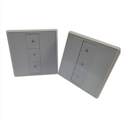 86 Panel switch electric curtain roller shutter push window machine remote control controller anti-theft window 22024 dry contact 485