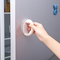 Glass door handle suction type window sliding door handle new simple handle refrigerator cabinet household