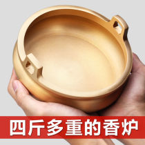 Pure copper incense burner for large line incense burner home sandalwood stove incense burner for Buddha incense burner