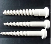 Industrial electric furnace suspension accessories flat belt electric wire high temperature corundum porcelain nail high temperature furnace fixed electric furnace ceramic screw