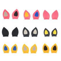 Electric car helmet decorations cute personality creative decoration motorcycle Net red rabbit ears horn cat ears
