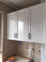 Custom space aluminum wall cabinet Aluminum alloy balcony locker Bathroom bathroom cabinet Floor cabinet Shoe cabinet Kitchen wall cabinet