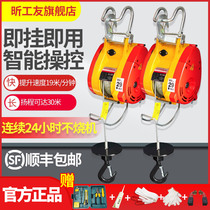 Small King Kong Electric Hoist 220v Household Suspension Hoist Lifter Hoist Miniature Electric Hoist