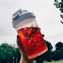 BeastMode Protein powder shake cup Fitness cup Mens and womens portable sports water cup Scale mixing milkshake cup