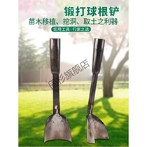 Luoyang shovel agricultural shovel shovel transplanting bulbous shovel outdoor digging and planting seedlings loosening soil artifact household tools