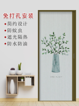 Printed Folding Pushdoor Invisible indoor Living room Balcony Sepp Door Kitchen Bedroom Wardrobe Honeycomb push Ramen