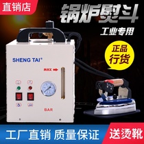 Industrial hot bucket high-power bottle type steam electric iron clothing curtain dry cleaner shop boiler booster type ironing machine