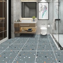 Floor stickers self-adhesive toilet waterproof non-slip balcony bathroom kitchen floor tile stickers thick and wear-resistant