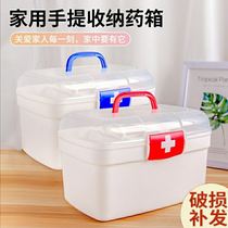 Medical box Dormitory small medicine box Small medical box Portable student household small medical box Cute childrens book