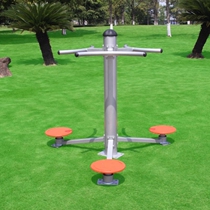 Stainless Steel Equipment Sports Exercise Outdoor Function Autumn Thousands National Body New National Standard Square Seniors Twist Waist Single Bar