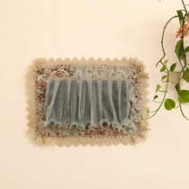 Doorbell decorative cover patch fabric lace Meter box dust protection cover European-style video doorbell phone cover occlusion