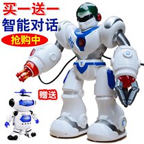 New Will 7088 Mechanical Men Remote Control Robot Smart Charging Electric Voice Dialogue Children Toys Boy