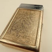 Jia Ke file antique sunflower 6103 automatic old lighter coal gasoline Shanghai national goods boutique ZIPPO fire universal