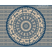 The 60th anniversary of the establishment of Guangxi Autonomous Region Zhuang bronze drum hanging painting office bar Inn restaurant decoration painting