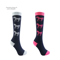 915 Taiwan imported Hillman children equestrian stockings horseback riding socks equestrian sports stockings men and women with the same model