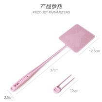 Plastic long handle large fly fly trap fly trap anti mosquito mosquito beat manual new thickening