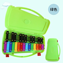 Orff teaching aids kindergarten toy musical instrument accordion 25-sound aluminum board piano childrens puzzle Enlightenment Carlon playing piano