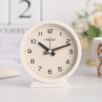 4 5 inch metal alarm clock students with silent alarm simple children boys and girls bedroom dormitory clock desktop