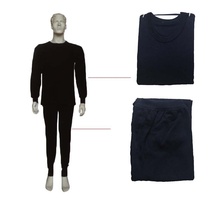 Fire anti-static underwear warm suit (navy blue) with Test Report cotton jacket pants qualified