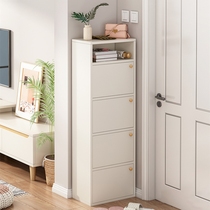 Shoe cabinet Household door narrow high vertical small size walkway Shoe rack simple ultra-narrow high cabinet corner bedroom with small