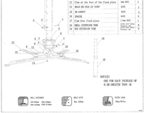 Projector hanger Projector bracket ceiling telescopic hanging 360 degree rotating micro projector wall lift