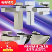 Clip adjustable sandwich plate Clip bracket bracket Fixed glass F Adjustable glass layer plate fish mouth bracket Wood clip bracket