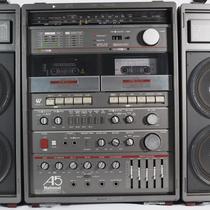 Japan original Panasonic NATIONAL RX-A5 tape drive tape machine professional tape recorder double card slot 10 speakers