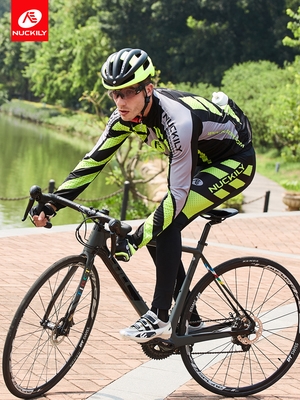 New riding clothing mens long sleeve suit summer mountain bike clothes spring and autumn bicycle clothing riding pants trousers
