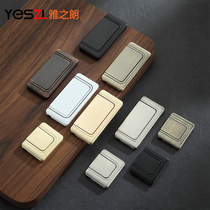 Drawer Handle Free Cabinet Door Cabinet Invisible Shoe Cabinet Handle Cabinet Antique Bronze Ming Wardrobe Free Groove