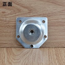 Furniture wooden feet plated with white zinc oblique piece with M8 nut column connection eccentric wheel oblique wooden foot accessories piece fasteners