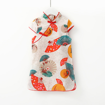 Girl Qipao Summer Dress 2023 New China Wind Retro Hanfu Children Childrens Clothing Girl Dress Girl Dress Baby Dress
