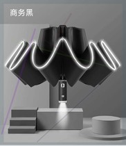 Zhenze Lao Wang preferred group purchase hall flashlight anti-UV umbrella with reflective strip reverse non-wet car 2