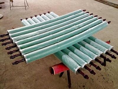 Rubber roller polyurethane wear-resistant rubber roller unpowered bending silicone wheel coated mirror surface roller non-slip conveying print