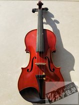 High-grade professional hand violin alcohol paint ebony accessories red Sichuan material violin for 4 4